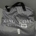 King Koil Luxury Twin Air Mattress with Built in Pump, 20 Double High Twin Size Premium Airbed, Inflatable Blow Up Mattress, Waterproof (Black)