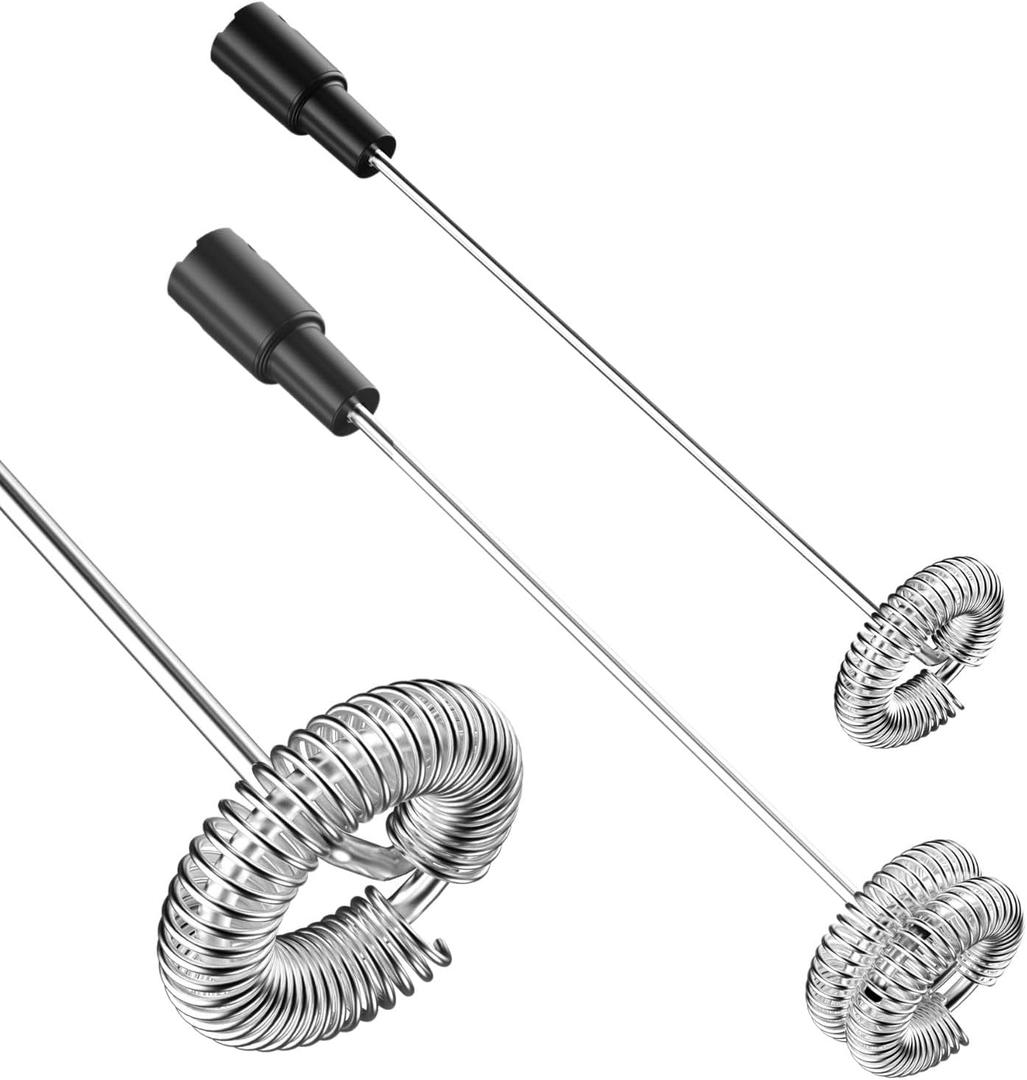 2 Pack Whisk heads frother replacements ONLY for VOMELON frother (For Rechargeable stainless version)