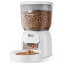 IMIPAW PET Automatic Cat Feeder: 4L Cat Food Dispenser Timed Precise Auto Feeder Programmable 1-6 Meals- Easy to Clean& Dual Power with Desiccant Bag Keeps Food Fresh- Reliable Pet Feeder for Cats