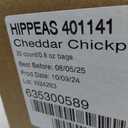 Hippeas Chickpea Puffs, Groovy White Cheddar, 0.8 Ounce (Pack of 30), 3g Protein, 2g Fiber, Vegan, Gluten-Free, Crunchy, Plant Protein Snacks