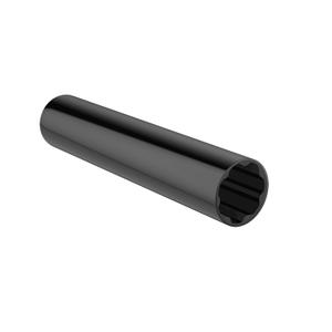 GAsupply 7 Spline Spiked Lug Nuts Key, Drive Replacement Socket Key Tool for M14x1.5, M14x2.0, 9/16-18, 1/2-20, M12x1.5, M12x1.25 Universal Wheel Lock Spike Lug Nuts, Black 1pc