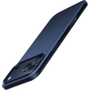 TORRAS for iPhone 17 Pro Case, Slim Fit, Ultra Thin Lightweight Minimal Design, Secure Grip & Silky Touch, Anti-Scratch Hard PC Cover for iPhone 17 Pro Phone Case 6.3in, OriginFit, Deep Blue