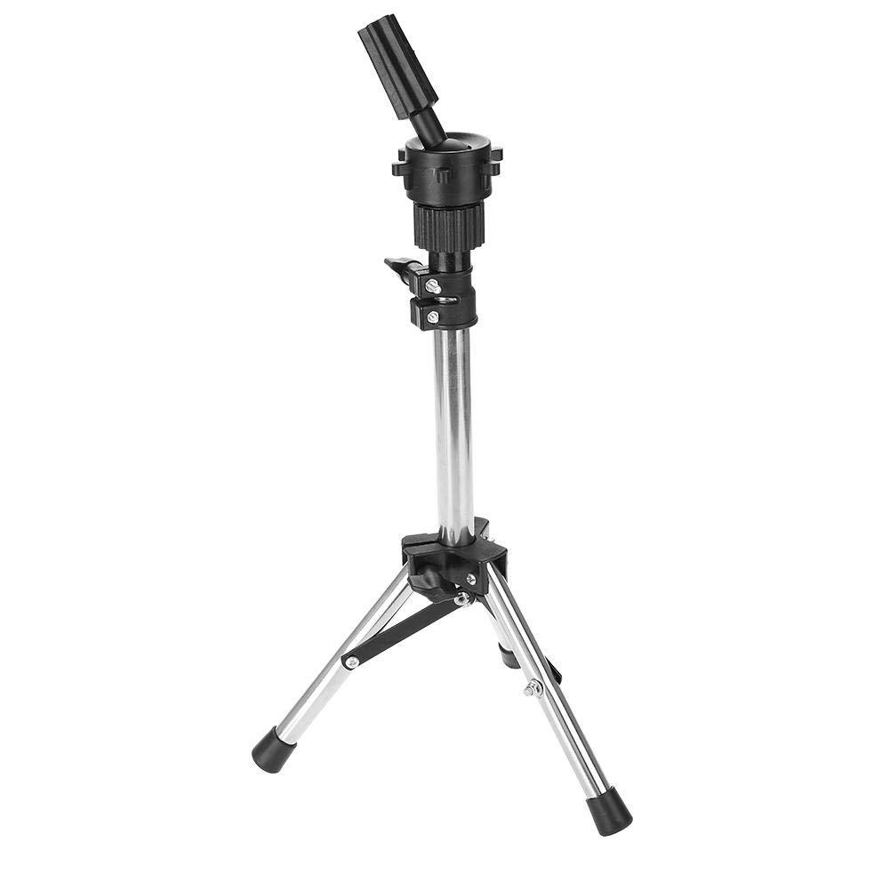 Adjustable Wig Stand Tripod, Hair Mannequin, Mannequin Head Stand, Portable Salon Hairdressing Model Mannequin Head Stand for Professional Hair Cutting and Practice for Hairdressing