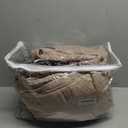 Exclusivo Mezcla Ultrasonic King Quilt Bedding Set, Lightweight Taupe Bedspreads Soft Modern Geometric Coverlet Set for All Seasons (1 Quilt and 2 Pillow Shams)