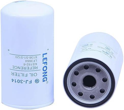 1PC LEFONG FJ-3014 Hydraulic Lube Oil Filter Replaces 47408372, 87772227, SBA340500920 Compatible with New Holland TC35A TC35D TC35DA TC40A TC40D TC40DA TC45A TC45DA T1530 T2310 T2320 T2330 Tractors