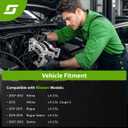 New Alternator Compatible with L4 2.5L Nissan 2007-2012 Altima, 2007-2012 Sentra, 2011-2013 Rogue, 2014 2015 Rogue Select, Replacement for 11258, 23100-JA02A, TG12C032, AVA0074, TG12S217, 11258N