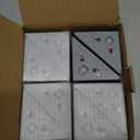 VOLISUN Solar Stair Lights 16 Pack, Solar Step Lights Outdoor Waterproof IP67, LED Outdoor Step Light (Warm White)