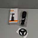 Auto Face Tracking Tripod 360 Rotating Cell Phone Photo and Video Kits Stand, No App, Camera Stand with Remote and Gesture Control, Rechargeable Smart Shooting Stand for Live Recording TiktokBlack