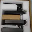 Veise VE029 WiFi Smart Lever Lock, Fingerprint Keyless Entry Door Lock with Handle, Built-in WiFi, Remote App Control, Electronic Digital Knob for Front Door and Bedroom, IP65 Waterproof, Matte Black