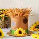 Norme Thanksgiving Scarecrow Hat Tree Topper Fall Christmas Tree Topper for Autumn Harvest Farmhouse Indoor Home Decorations Party Supplies Thanksgiving Country Holiday Accent