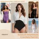 Women's Tummy Control Shapewear Panties Hi-Waist Body Shaper Underwear Slimming Briefs Compression Minimalist