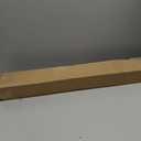 LazBlinds No Drill Cordless Bamboo Roman Shades, 33" W × 72" H, Brown