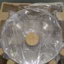 Niteangel Silent Hamster Exercise Wheel - Dual-Bearing Quiet Spinning Acrylic Hamster Running Wheel for Hamsters, Gerbils, Mice, Degus, or Other Small Animals (Large - Wider Version)