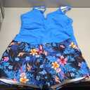 Tankini Two Piece with Shorts - Womens Tummy Control Swimsuit with Pockets Bathing Suit with V-Wire Boy Shorts Swimwear 2025 L