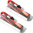 BETAFPV 2pcs Lava 550mAh 2S 7.6V 75C LiHV Lipo Battery with XT30 Connector, Rechargable FPV Drone Lipo Battery, for 2S FPV Racing Whoop Drone Quadcopters Like Meteor85, Pavo Pico 2S Brushless Drone