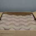 Washable Dog Bed, Cooling Dog Crate Bed Mat with Memory Foam, Water-Resistant Outdoor Dog Bed for Large Medium Small Dogs, Beige ( 30"L x 20"W x 3"Th)