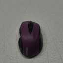 TECKNET Wireless Mouse (2.4G & BT5.0/3.0) Silent 4800 DPI Computer USB A & Bluetooth Mouse 6 Buttons, Wide Compatibility - Purple