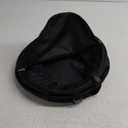 Collapsible Trash can with lid,Foldable Camping Trash can,Pop-up Trash can with lid,Outdoor Trash can with lid,Clothes and Toys Recycle bin,Thickened, Solid, Durable,Attached Hook (Black)