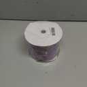 MEEDEE Purple Wired Velvet Ribbon 4 Inch Wide Double Sided for Christmas Tree, Holiday Crafts, Home Decor, Topper Bow, Garlands, Wreaths (10 Yards)