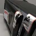 Emerson MW7302B Compact Countertop Microwave Oven with Touch Control, LED Display, 700W, 10 Power Levels, 6 Auto Menus, Glass Turntable and Child Safe Lock, 0.7 Cu., Ft. Black