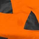 Jack O Lantern Face Pumpkin Eyelashes Hallowen Costume Funny T-Shirt Size 2XL