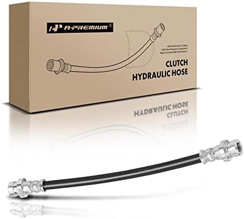 A-Premium Clutch Hydraulic Hose Line Compatible with Hyundai Elantra 2010-2012, Accent 2013-2017 & Kia Forte 2010, Rio 2012-2018, 1.6L 1.8L 2.0L, Replace# 416401M000, 416403X000