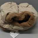 7AM Enfant Car Seat Covers - Cocoon Baby Cover for Boys & Girls, Rain & Snow Repellent, Breathable Windproof, Center Zipper, Universal Fit for Infant Car Seat (0-12M) (Oat, Applique Cacao)