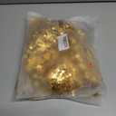 2 x Women Sequins Fringe Shorts Dance Skirt with Sparkly Tassels Halloween Rave Music Festival Bottoms (Yellow, L)