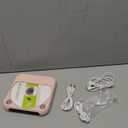 ENVYCLOUD CD Player Portable with Dual Stereo Speakers, Rechargeable Portable CD Player with Bluetooth for Home with Headphones, Support CD/AUX/USB,Pink