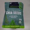 Viva Naturals Organic Chia Seeds, 2 lb (907 g)  Plant-Based Omega-3 and Vegan Protein, Gluten Free & Non-GMO, Perfect for Smoothies, Salads & Chia Pudding (32 Ounce (Pack of 1))