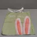 Yomisex Canvas Tote Bag for Women, Easter Bunny Tote Bag,Coquette Reusable Shopping Grocery Bags