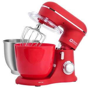 Kitchen in the box Stand Mixer, 4.5QT+5QT Two bowls Electric Food Mixer, 10 Speeds 3-IN-1 Kitchen Mixer for Daily Use with Egg Whisk,Dough Hook,Flat Beater (Matte Red, 5QT) Kitchen in the box Stand Mixer, 4.5QT+5QT Two bowls Electric Food Mixer, 10 Speeds 3-IN-1 Kitchen Mixer for Daily Use with Egg Whisk,Dough Hook,Flat Beater (Matte Red, 5QT)