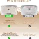 2 x 16 Packs Filter Replacement Compatible with PETLIBRO Cat Water Fountain PLWF005 PLWF105 PLWF115 PLWF305, 4-Layer Filtration Fit Pet Libro, Quiet, Tight Filtration, Safe, Odorless Replacement Filters