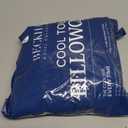 Beckham Hotel Collection Cooling Pillowcases for Hot Sleepers, King Size Set of 2, Cool Bedding, Envelope Closure, Silky Soft, Breathable, Moisture-Wicking, White