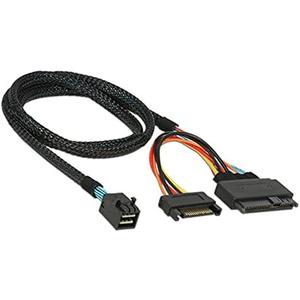 Cablecc U.2 U2 SFF-8639 NVME PCIe SSD Cable for Mainboard Intel SSD 750 p3600 p3700 M.2 SFF-8643 Mini SAS HD Cablecc U.2 U2 SFF-8639 NVME PCIe SSD Cable for Mainboard Intel SSD 750 p3600 p3700 M.2 SFF-8643 Mini SAS HD