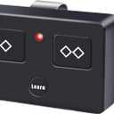 AXS1 Replace for Ghost Controls gate Opener Remote,Compatible with All Single and Double Opener Systems for Ghost Controls,AXS1 Remote Transmitter,3-Button Opener Keyboard,300 ft,1 Pack