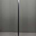 Ivilon Drapery Window Curtain Rod - End Cap Style Design 1 Inch Pole. 48 to 86 Inch Color Black