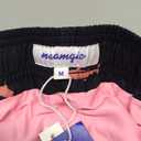 maamgic Mens Swim Trunks with Compression Liner 5 Inch, Quick Dry Bathing Suit with Zipper Pockets, No-Chafing Swim Shorts (Medium, Black-pink Shark)
