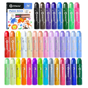 Paint Sticks, 36 Colors Washable Paint Sticks Including 12 Classic Colors, 6 Pastel Colors, 6 Neon Colors and 12 Metallic Colors