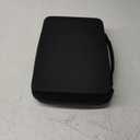 Wolfteeth 8 inch Case Black Hard Shell Pouches Supplies Organized Accessories Bag Fits Coils Christmas Valentines Day Gifts for Him Men (Empty Case Only) Black Zipper 122615