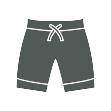 Man Shorts Black XL