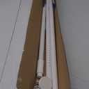 Umimile Tension Curtain Rod, 51-126 inch Adjustable Spring Shower Tension Curtain Rod, Stainless Steel Closet Rod for Windows or Shower, No Drilling, No Rust, Easy to Install