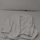 Svenine Handmade Cotton Renaissance Pirate Shirt Long Tied Up Medieval Sleeves, Medium, Muang Cotton - Cream