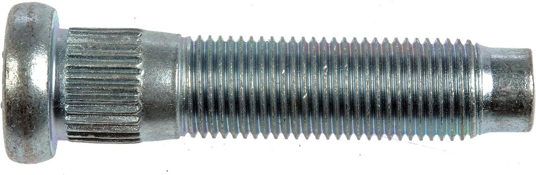 Dorman 610-346 Front 9/16-18 Serrated Wheel Stud - 0.625 in. Knurl, 2-9/16 in. Length Compatible with Select Dodge/Ford Models, 10 Pack (Made in USA) Dorman 610-346 Front 9/16-18 Serrated Wheel Stud - 0.625 in. Knurl, 2-9/16 in. Length Compatible with Select Dodge/Ford Models, 10 Pack (Made in USA)