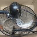 VEVOR 18 inch Wall Mount Fan Oscillating, 3-speed High Velocity Max. 4000 CFM Industrial Wall Fan for Indoor, Commercial, Residential, Warehouse, Greenhouse, Workshop, Basement, Black, ETL Listed