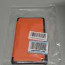 Tablet Cover for Amazon Kindle Fire HD8 6th 7th 8th Generation(2016/2017/2018 Release),Ultra Slim Folio Stand Lightweight Leather Case for Kindle Fire HD 8 6/7/8th Gen 8" (KST-Orange)