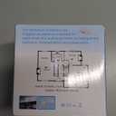 3 Pack Carbon Monoxide detectors, co Detector, Carbon Monoxide Alarm Detector Battery Powered with LCD Display, Carbon Monoxide Detector, UL2034 Standards, for Home