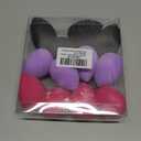 12 Pieces Professional Makeup Sponge Set,Latex Free Flawless Soft Setting Face Puffs,Multicolor Makeup Blending Sponge Cosmetic Applicator for Powder,Liquid,Facial Makeup Tools (Black Red Purple)