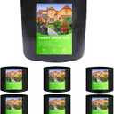 GE 6 Pack 1 Gallon Thickened Grow Bags, Breathable Plant Pots with Handles, Indoor|Outdoor Planters,Reusable Planter Boxes for Low Stress Plant Training Fruits Vegetables, Flowers, Gardening (Black)