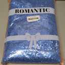 MODFUNS Baby Blue Arch Cover Set of 3 Glitter Wedding Arch Cover 4ft&5ft&6ft Balloon Arch Stand Cover Arch Covers Stretchy Backdrop Seqauin Arch Cover Chiara Arch Cover for Birthday Party Decoration